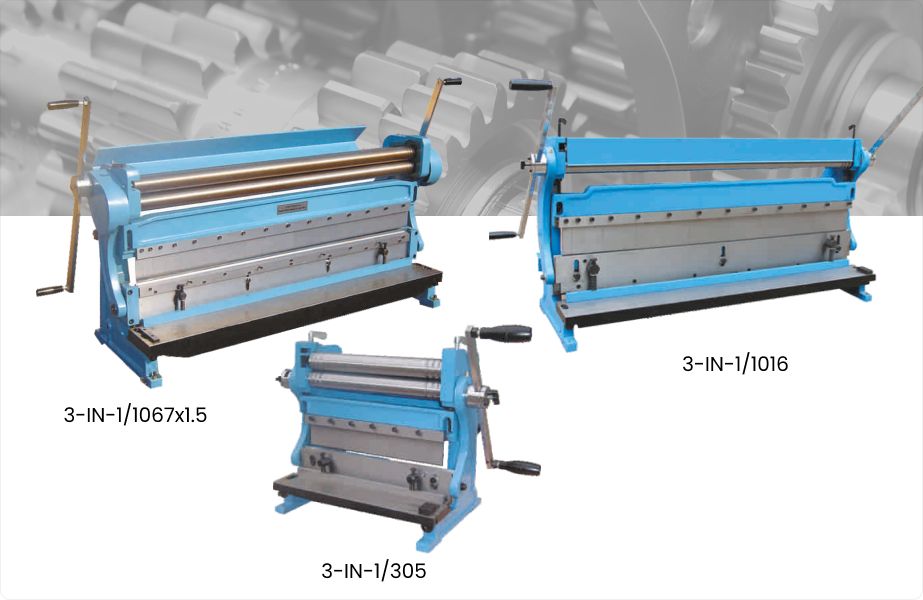 3-in-1 Combination Brake, Shear & Roll