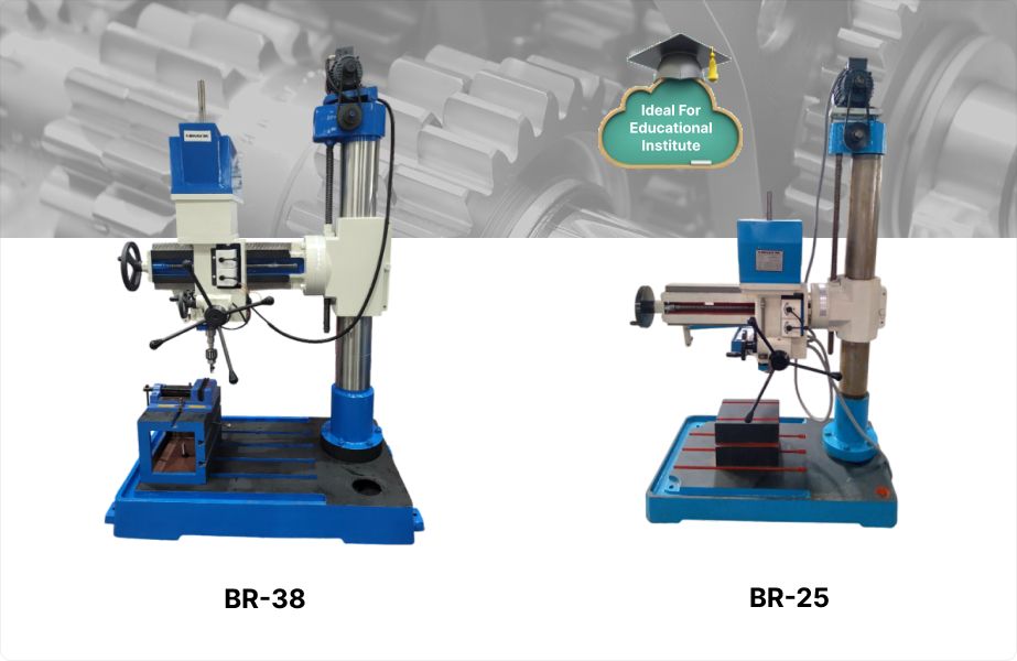 Belt Driven Radial Drill