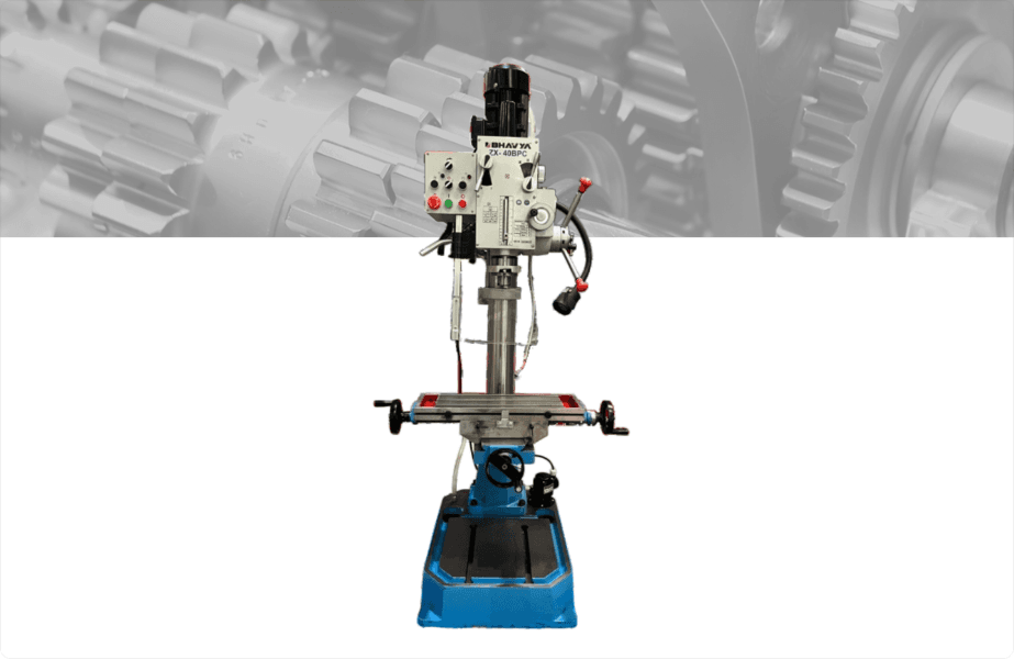 Drilling Cum Milling Machine (Pillar Type Gear Drive Auto Feed)