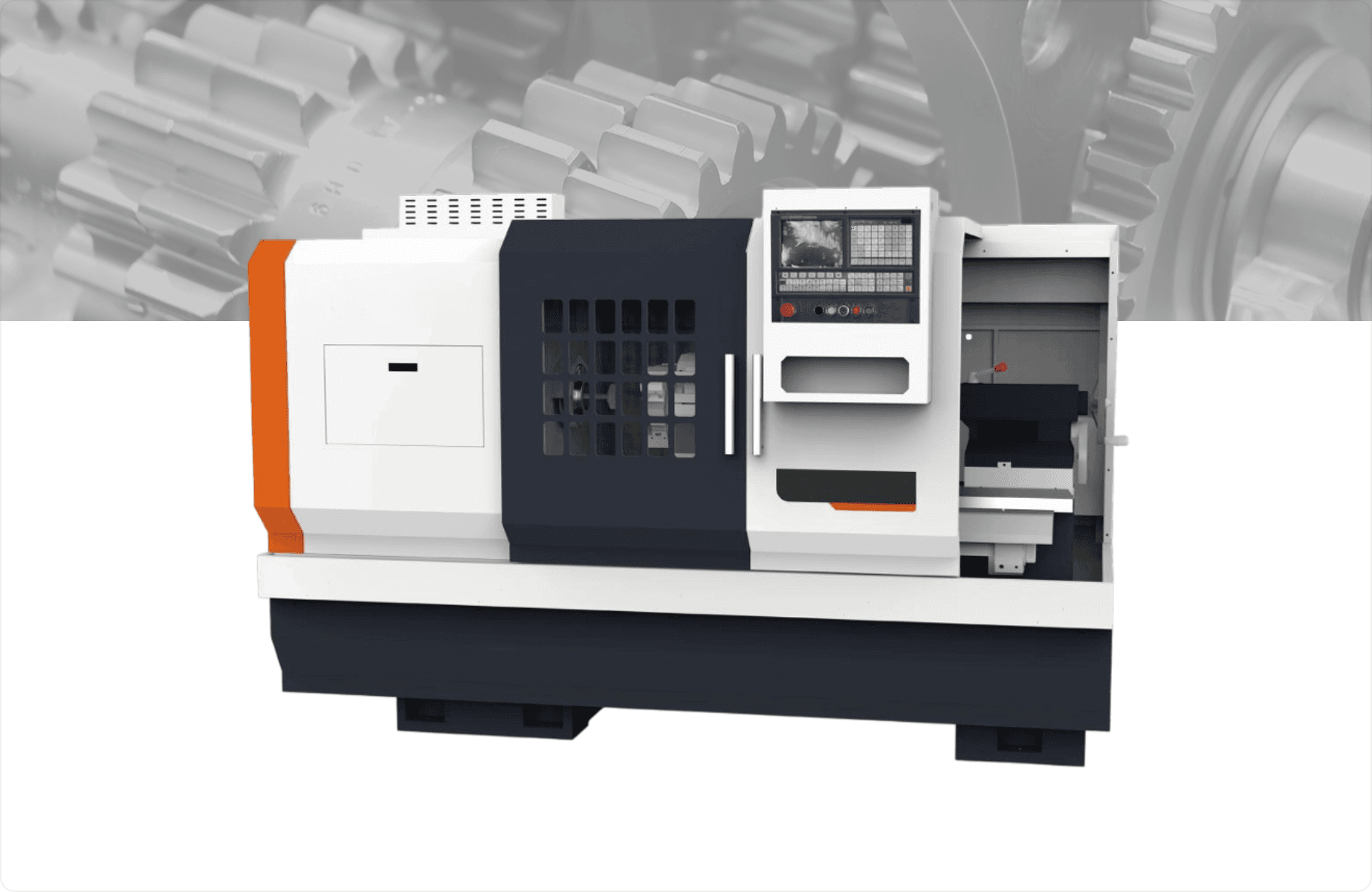 Flat Bed CNC Lathe Machine (52E - 85E)