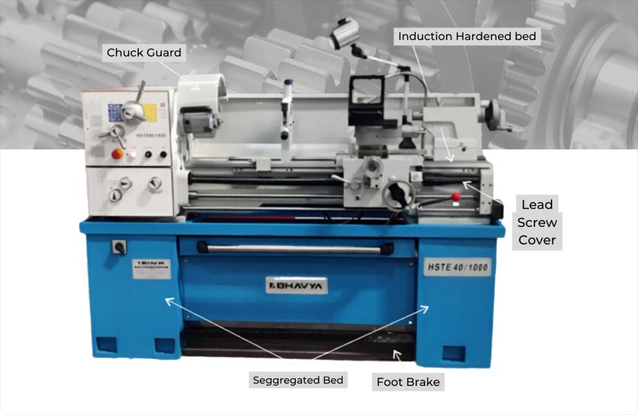 All Geared Lathe Machine (HSTE)