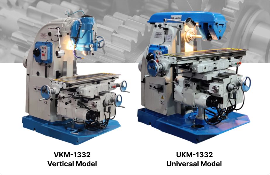 Extra Heavy Duty All Geared Knee Type Milling Machine