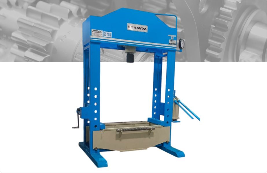 Hydraulic Press - "H" Type Hand Operated