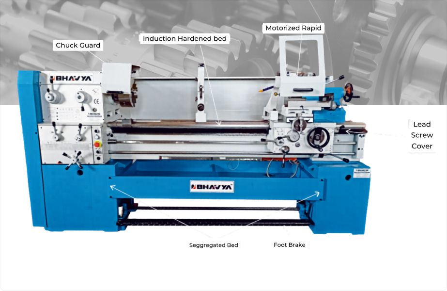 High Speed All Geared Lathe HSTY - (50-60)