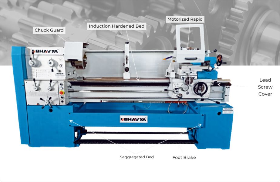 High Speed All Geared Lathe HSTY - (66-80)