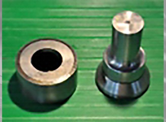 One piece round punch